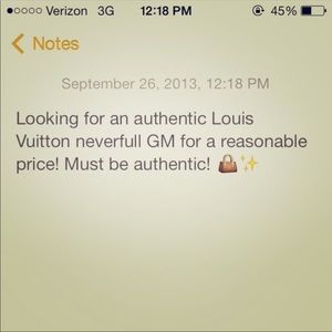 Looking for GM, must come with pouch